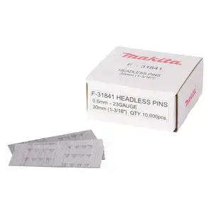 Makita F-31841 Galvanised Pin Nail, 0,6 x 30 mm, 23 Ga, 10 000 pcs
