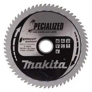 Makita E-16916 TCT Saw Blade 216x30mm 63T