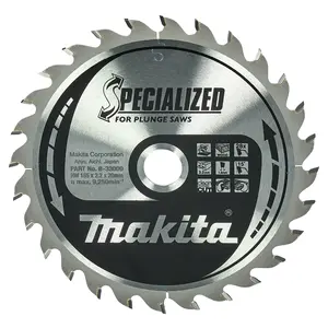 Makita B-33009 Circular Saw Blade, Specialized, T.C.T, 165x20mm 28T