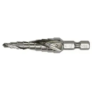 Makita D-40141 Step Drill Bit Spiral Flute 4 - 12 mm