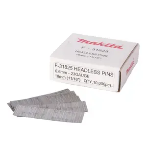 Makita F-31825 Galvanised Pin Nail, 0,6 x 18 mm, 23 Ga, 10 000 pcs